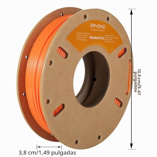 Filamento PLA Night Glow de precisión dimensional +/-0.03 mm en carrete de 200 g 4