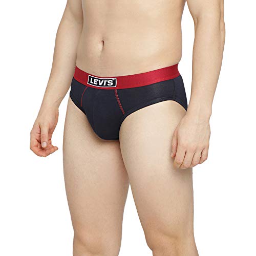 Image of Levi's Men's Cotton Blend #035-BRIEF-ASST-P2 Relaxed Printed Briefs