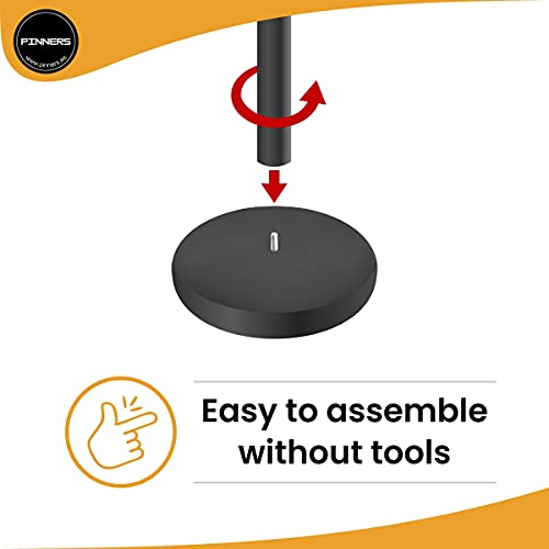 Absperrständer Personenleitsystem 3 Meter, Absperrpfosten, 2 Stück Absperrpfosten Abgrenzungspfosten, Ausziehbare Barriere