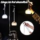 LED Campinglampe aufladbar, 2 Farben, IPX5 Wasserdichte Campinglampe Akku USB Wiederaufladbare LED Camping Laterne für Wandern, Notfall, Dekoration