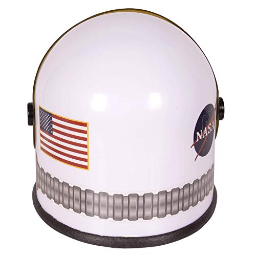 Narwhal Novelties Halloween Astronaut Costume Helmet For Kids 3,4,5,6,7,8,9 With Movable Visor – Play Space Baby Astronaut Costume Helmet With Built-In Foam Padding - White Pretend Play Toy Space Helmet For Toddlers - Boys & Girls #TOP7