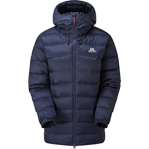 Mountain Equipment W Senja Jacket Blau, Damen Daunen Isolationsjacke, Größe M - 12 - Farbe Cosmos