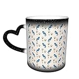 Performance du produit : la tasse froide est noire, rouge ou bleue, elle devient blanche après avoir versé le liquide chaud, l'image imprimée apparaît, et elle revient à sa couleur d'origine lorsque la température baisse. Design humanisé, sûr, sûr à utiliser, beau et pratique, matériau respectueux de l'environnement. Design épais antidérapant au fond de la tasse. Il est facile à utiliser, facile à ranger et facile à utiliser.