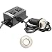 Garbage Disposal Air Switch, DUAL OUTLET Sink Top/Counter Top Waste Disposal On/Off Switch For Insinkerator, Waste King Garbage Disposals Without A Switch by Essential Values (Satin/Brushed Nickel)