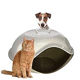 Hundehütte Katzenhütte Hunde Katzen Höhle Haus Bett Tier Korb Indoor Outdoor Wetterfest Kunststoff Drinnen Draußen