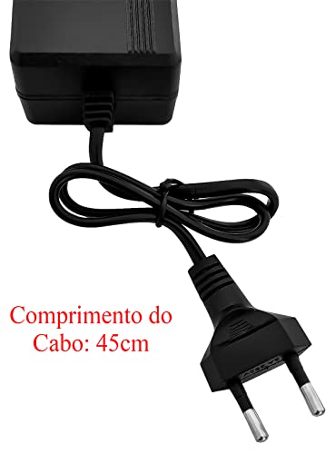 Fonte De Alimentação 12v 5a 60w Bivolt Automático Ac/Dc - Power Adapter Estabilizada Universal Conec