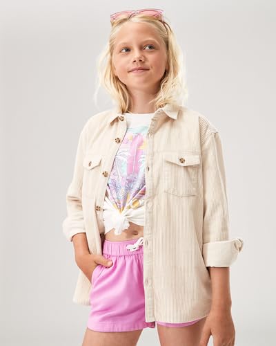 Image of Roxy Girls' Let You Know Oversized Corduroy Top