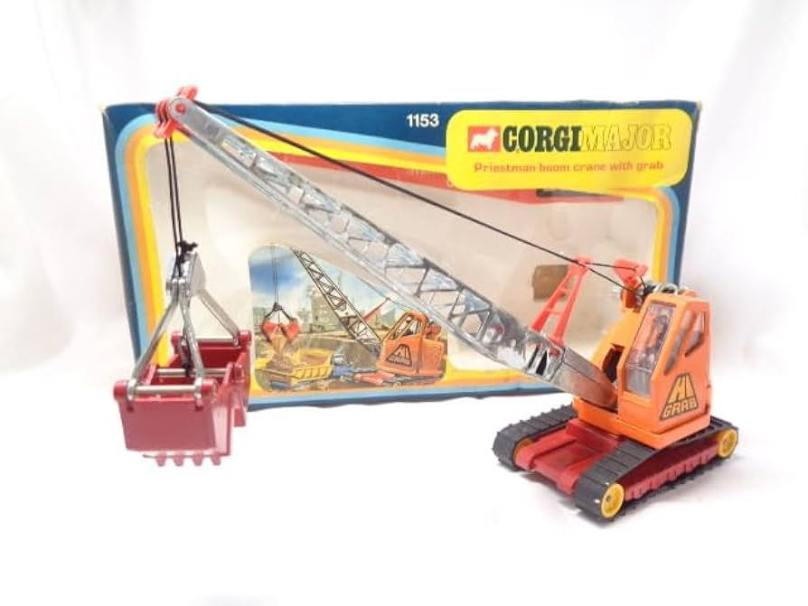 Amazon.co.jp: CORGI MAJOR 1153 Priestman boom crane with