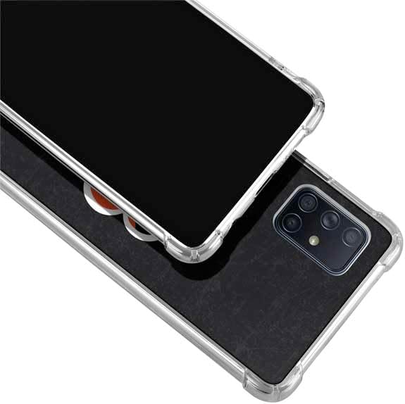 Skinit Clear Phone Case Compatible with Galaxy A71 5G - Officially Licensed NFL Cincinnati Bengals - Distressed Design