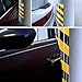 Garage Smith GWP06 Garage Wall Protector Foam Wall Column Corner Guard for Parking Garages - Reflective Wall Edge Protector - Wall Corner Edge and Bumpers Guards (4-Pack(Black Yellow))