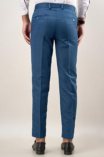 Image of VX9 Men's Formal Trousers, Smart Office & Business Wear, Classic Fit