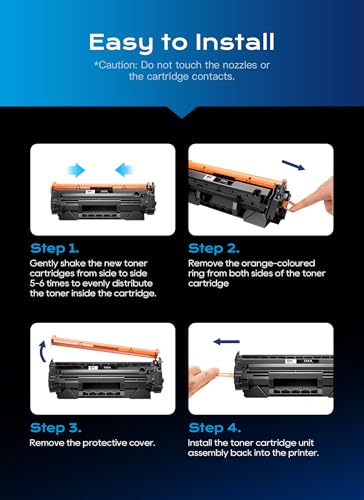 Toner W1350A 135A noir avec puce Quark pour télétravail efficace sur HP LaserJet M234dw et M209 - 6