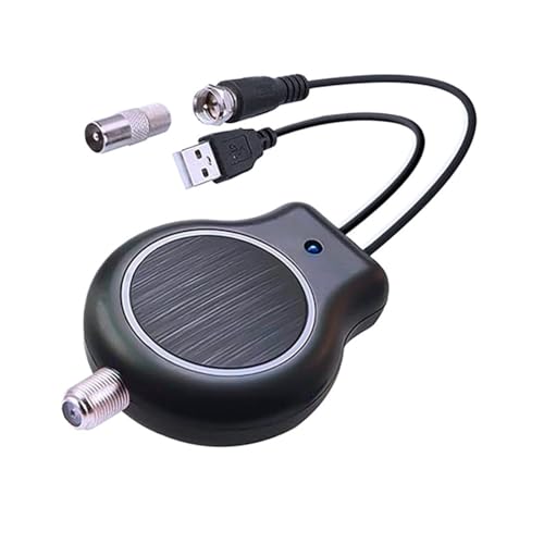 Amplificador De Señal Instalación Rápida For Exteriores O Interiores HDTV Digital HD FM DVB Alimentado Por USB 32DBI Cobertura más amplia