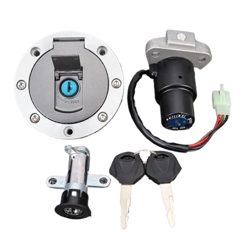 Kit de verrouillage complet moto avec bouchon réservoir et contacteur allumage TZR125