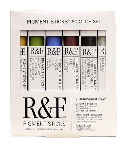 R&F Pigment Sticks Introductory Set of 6 (2810)