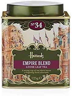 London. Gift Tin Caddy, No. 34 Empire Blend Loose Leaf Tea 125g 4.4oz Gift Tin Caddy (1 Pack) Seller Product Id Emp0965