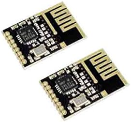2 Pack Addicore nRF24L01+ SMD Mini Wireless Transceiver Module with Castellations