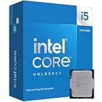 Cutesliving – Intel Core i5-14600KF CPU, 14 Kerne, 20 Threads, 6P+8E, 5,3 