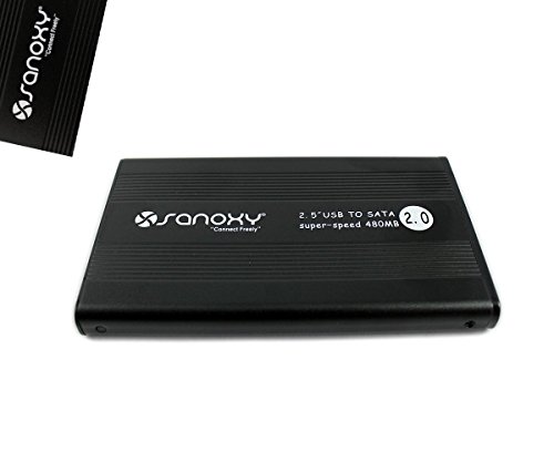 Carcasa externa USB 2.0 a SATA para disco duro 2.5 pulgadas miniatura 1