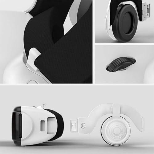 VR Headsets Compatible with iPhone & Android Phone-Virtual Reality Headsets New 3D VR Glasses 2021VR8.0 - Image 7