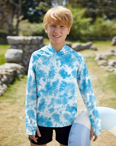 Rashguard à capuche garçon pour protéger la peau sensible du soleil - 5