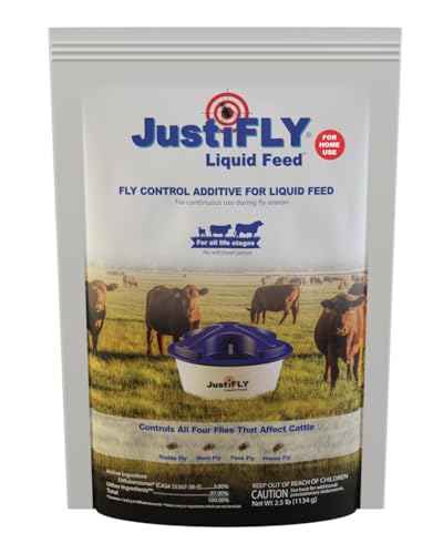 JustiFLY Liquid Feed Cattle Fly Control 2.5 lb