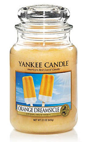 Yankee Candle Orange Dreamsicle Large Jar Candle, Food & Spice Scent