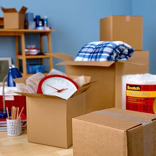 Scotch Shipping and Packaging Tape, 48 mm X 50 m, 4-Pack, Packing Tape for Moving and Storage image 4