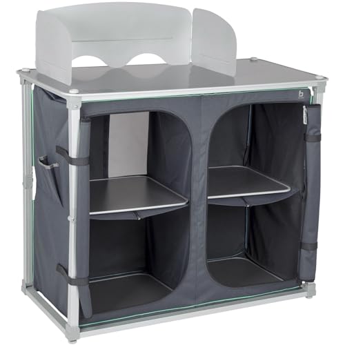 Cuisinette Bo-Camp Quick-up Solid pour cuisiner sans mal de dos en camping