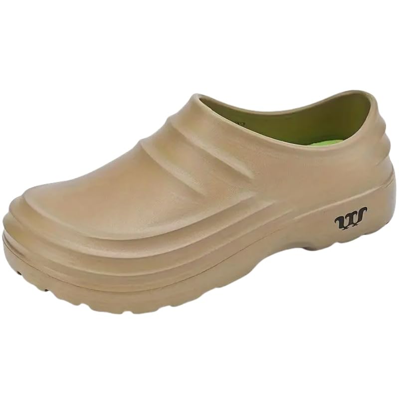 Men's Solid Clogs, Non-Slip Shoes, Kitchen Cook, Hospital
