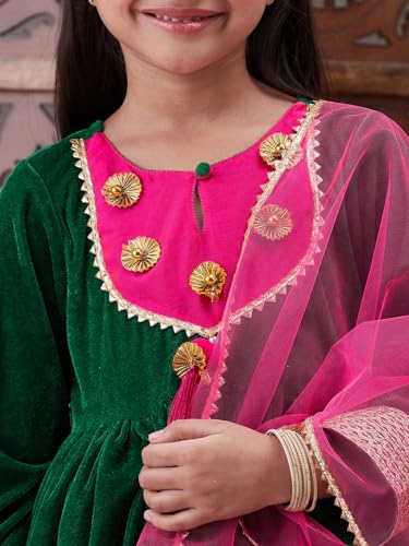 Image of PS PEACHES Girls Kurta Set