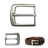 Klassische Gürtelschnalle,Gürtelschnalle Herren,40mm Gürtelschnallen zum Wechseln,Einzackige Quadratische Ersatzschnalle aus Zinklegierung Männer,für Herren und Damen Handtaschen Schultergurte,Gurte