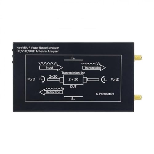 HamGeek NanoVNA-F V3 1MHz-6GHz Vector Network Analyzer 4,3\ IPS Tragbar