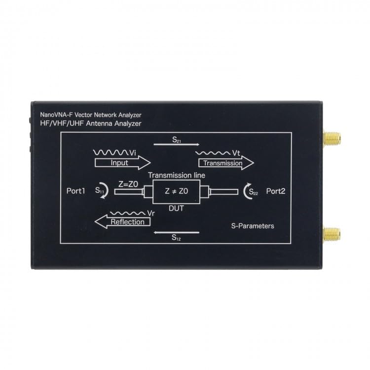 NanoVNA-F V3 1MHz-6GHz Vector Network Analyzer 4,3" IPS Tragbar
