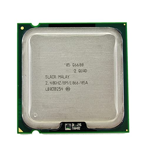 Presa del processore: 775 informatico 2 quad Q6600 2.4G Hz Quad-Core Quad-thread processore Processore 8M 95W LGA 775 Accessori