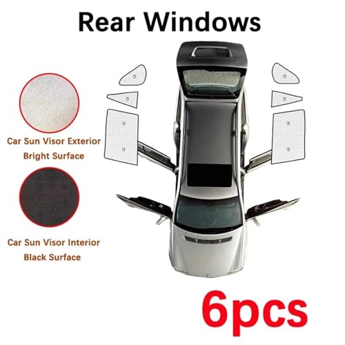 Calor trasero excesivo: solución con parasol de coche para Toyota RAV4 2