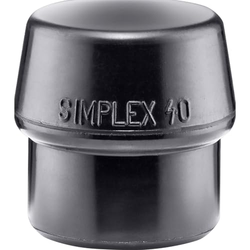 Image of Halder Simplex Medium-Hard Rubber Replacement Insert 3202.040 - 95 Shore A, Ultra Low-Wear, Odorless Impact Cushioning for Gardening, Landscaping, Masonry - 40mm
