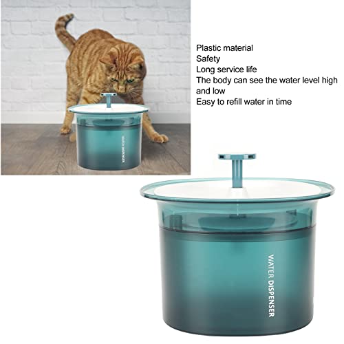 Fuente de agua para mascotas 2L con filtro silencioso miniatura 3
