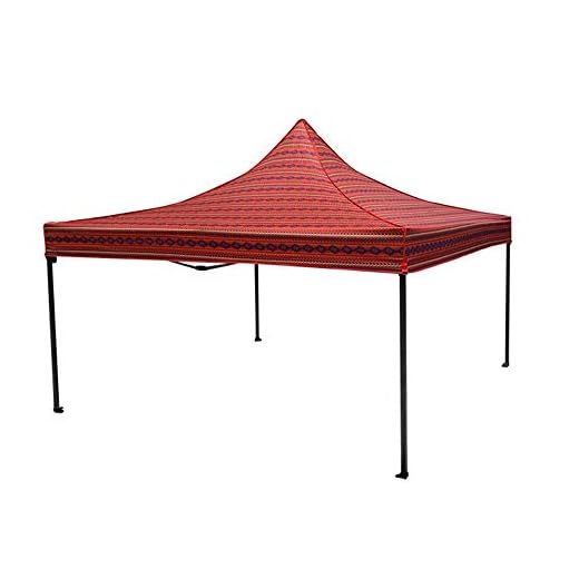 Tienda De Campaña Tienda De Campaña De Estilo Árabe Tienda De Campaña Plegable Al Aire Libre Tienda De Campaña De Estilo Desierto Tienda De Campaña (Roja Sin Tela Circundante)