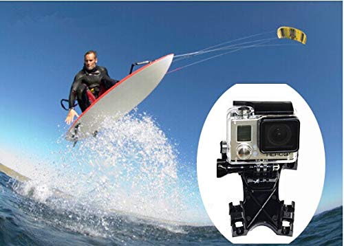 Hooshion Kitesurfing Kite Line Mount,Kiteboarding Line Holder Adapter Kite Line Mount Holder for Gopro Hero 8/7/6/5/4/3/3+/2/1 SJCAM Xiaomi Yi Action Camera