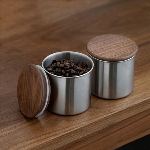 Contenedor para café acero inoxidable multicolor grande miniatura 5
