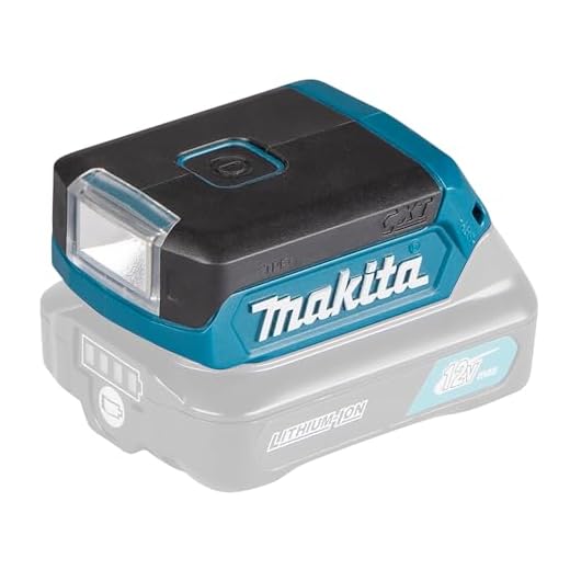 Makita DEAML103 Akku-Lampe ML103, 12 V, Blau