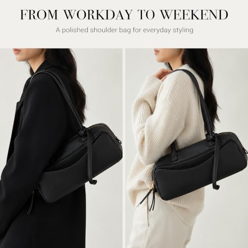 East West Shoulder Bag Top-Grain Leather