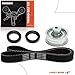 A-Premium Engine Timing Belt Kit Compatible with Dodge, Chrysler & Plymouth Cars - Grand Caravan, Dakota, Aries, Caravan, Daytona, Dynasty, Lancer, Omni, Shadow, Spirit, LeBaron, TC Maserati - 2.5L