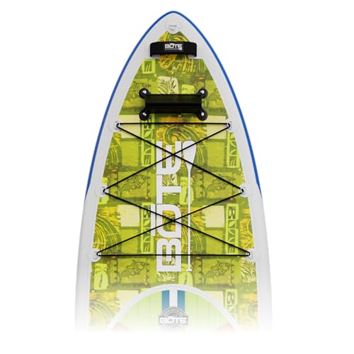 BOTE HD Aero Inflatable Stand Up Paddle Board MAGNEPod Compatible Blow Up iSUP with Paddle Travel Backpack Adults Kids Family Friendly 11 FT 6 in Size Multiple Colors