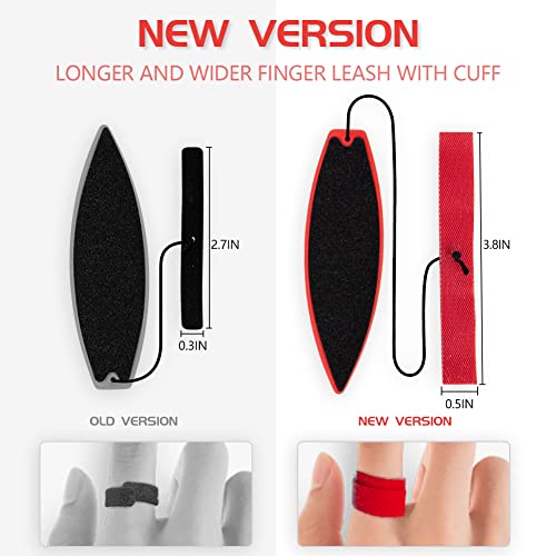 La Ken Du,5 Pcs Finger Surfboard For Car Ride-Mini Surfboard For Kids And Surfers With Receive Bag(Include Red Green Yellow Blue White) #TOP1