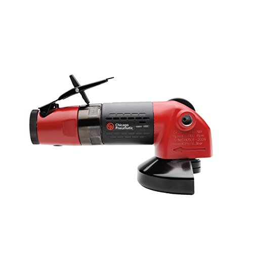 Chicago Pneumatic CP3450-12AC4 - Herramienta de amoladora de aire, soldadora, carpintería, detalles de automóviles, pulidora de acero inoxidable, amoladora de ángulo recto, 1/4 pulgadas (6 mm), 1.09