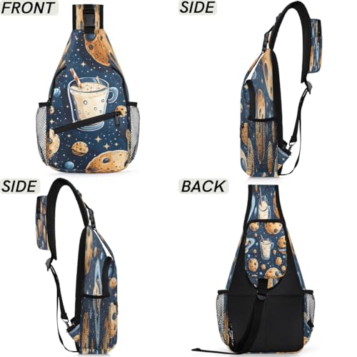 Bolso tipo Sling para mujeres y hombres unisex miniatura 6