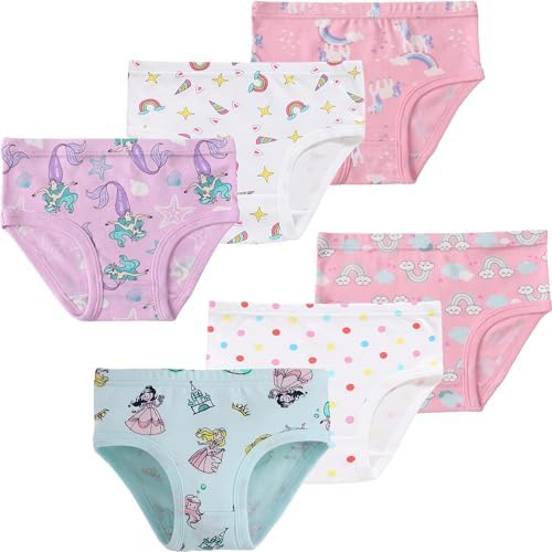 Naivete Girls Underwear Little Kids Cotton Breathable Comfort Bri...