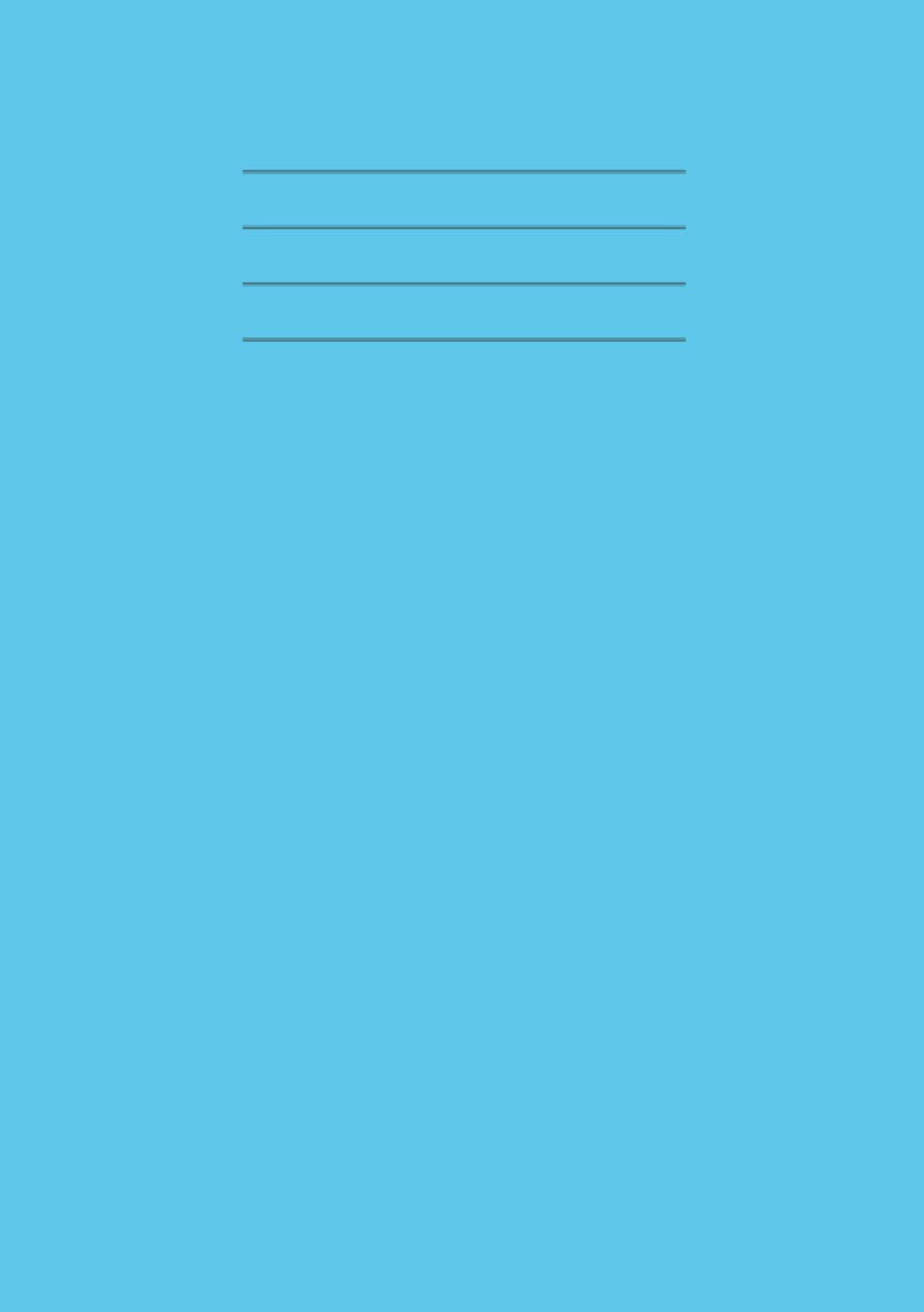 A5 Exercise Book 5mm Squares: Squared/Quad/Grid Ruled Paper Notebook School Maths Exercise Books 5mm (0.5cm) for Kids/ Children, 100 Pages A5, 90gsm, Blue Cover